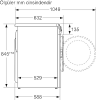 Siemens WG42A1X2TR 9 kg 1200 Devir Çamaşır Makinesi