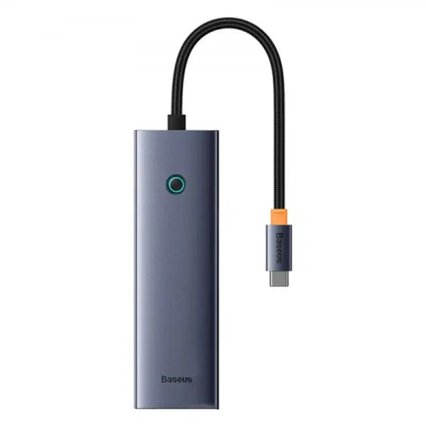 Baseus UltraJoy B00052805813-00 7 in 1 Multifonksiyonel Dönüştürücü Hub Adaptör Uzay Gri