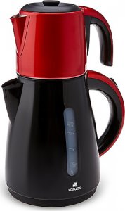 Karaca Daystar 2in1 Redgold 1500 W Çelik Demlikli Çay Makinesi