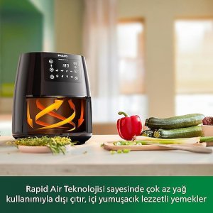 Philips Airfryer 3000 Serisi HD9243/90 L 4.1 lt Yağsız Fritöz