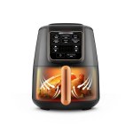Karaca Air Pro Cook XL 2 in 1 Konuşan Airfryer Black Copper
