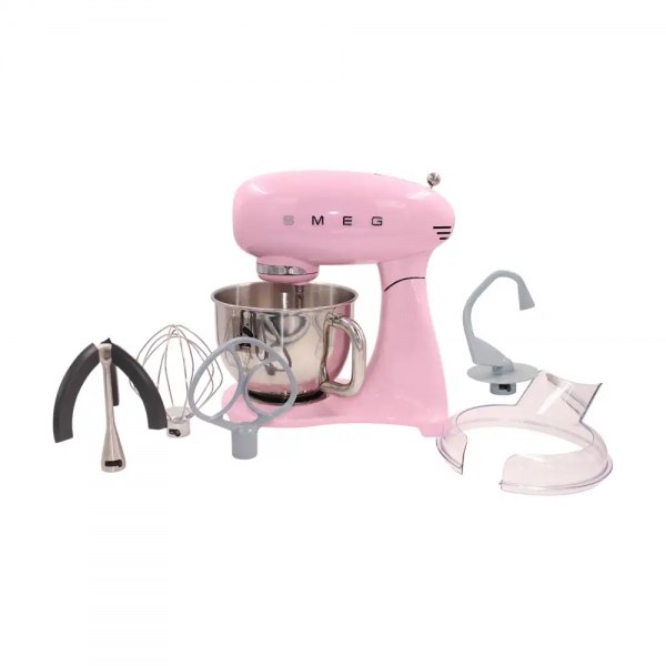 Smeg SMF02PKEU Hamur Karıştırma Makinesi Pembe