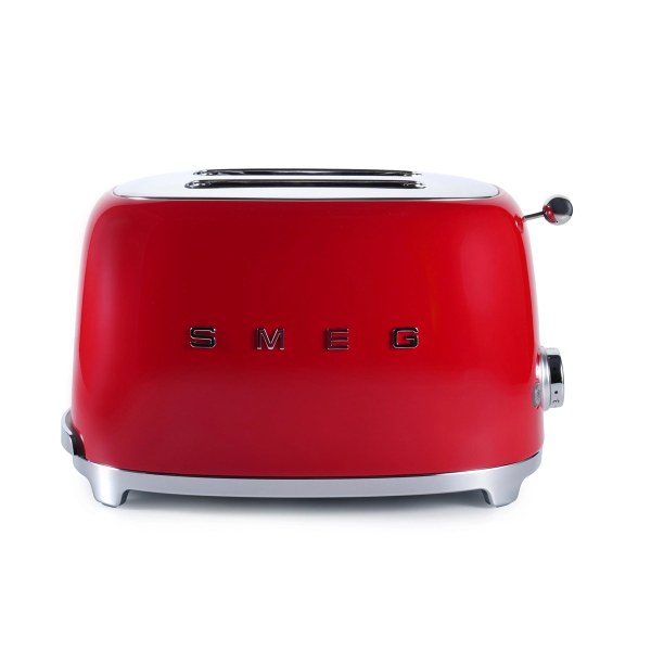 Smeg Retro TSF01RDEU Slot Ekmek Kızartma Makinesi Kırmızı