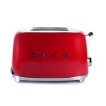 Smeg Retro TSF01RDEU Slot Ekmek Kızartma Makinesi Kırmızı