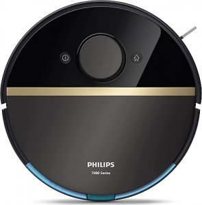 Philips HomeRun 7000 Serisi Aqua XU7000/01 Siyah Gold Akıllı Robot Süpürge