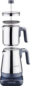 Korkmaz A850-03 Moderna Gri/Krom 1600 W Çay Makinesi