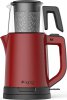 King KCM332 Tea Pro 1800 W Cam Demlikli Çay Makinesi