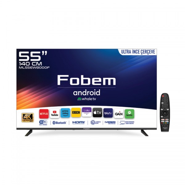 Fobem ML55EW8000F 55'' UHD Whale TV