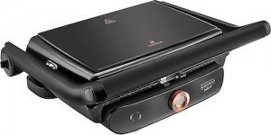 Karaca Gastro Grill Glass Premium 2400 W Black Copper Tost Makinesi