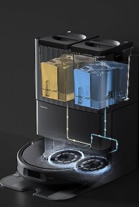 Roborock Qrevo S Çöp İstasyonlu Akıllı Robot Süpürge