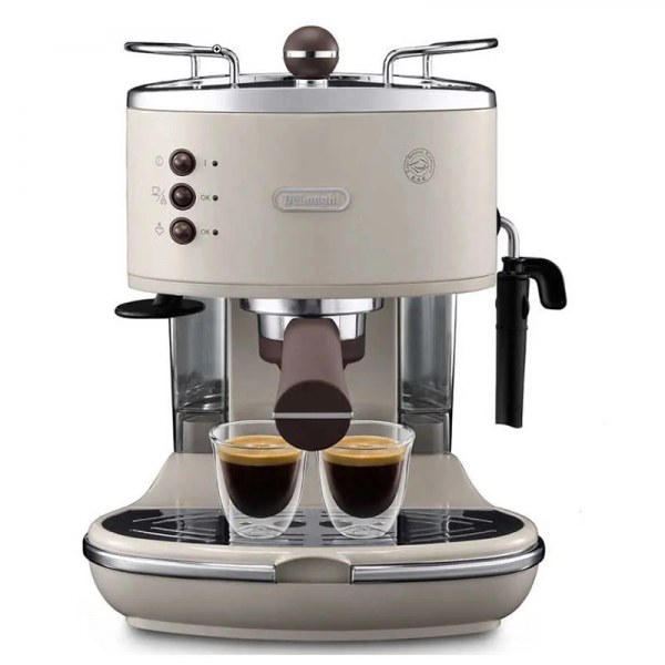 Delonghi Ecov 311.BG Icona Vintage Manuel / Barista Tipi Espresso Makinesi Krem