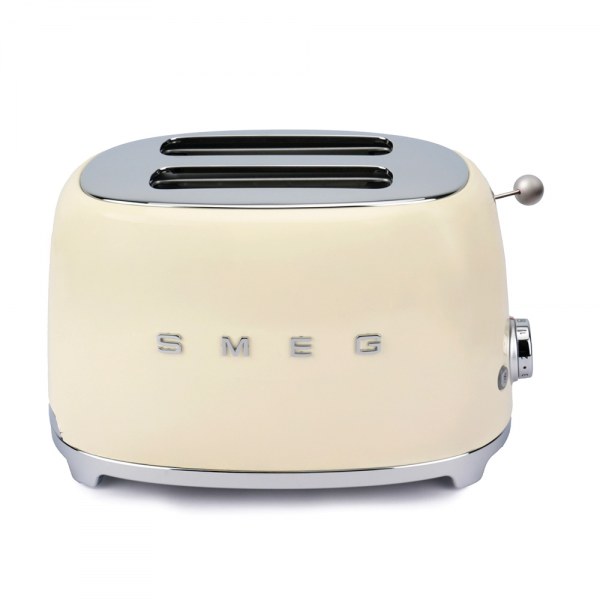 Smeg Retro TSF01CREU Ekmek Kızartma Makinesi Krem Sarı